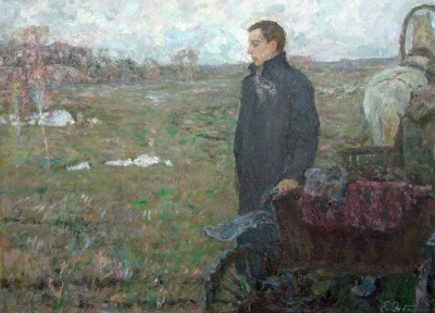 Buy paintings. Portrait of poet Rakhmaninov, Ryabinsky Evgeny. . 