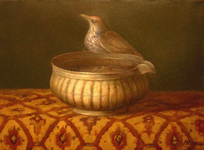 Buy paintings. Still life with the bird, Konnov Mikhail. . 