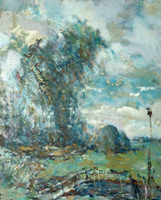 Buy paintings. In the summer time, Bubnov Yury. Landscape. Oil painting