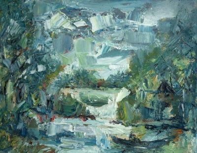 Buy paintings. Winter, Gulyaev Vladimir. Impressionist Art. Oil painting