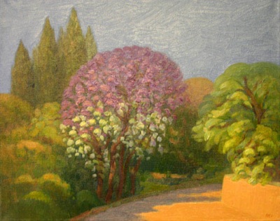 Buy paintings. Blossoming tree, Konnov Mikhail. . 
