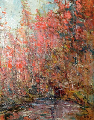 Buy paintings. Autumn in the forest, Bubnov Yury. Landscape. Oil painting