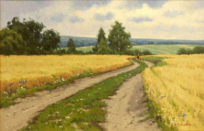 Buy paintings. Motherland, Balakshin Evgeny. Landscape. Oil painting
