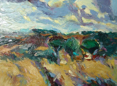 Buy paintings. Farewell to the summer, Salyamov Rashid. Landscape. Oil painting