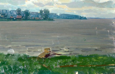 Buy paintings. The White Sea, Belanovitch Vladimir. Seascape. Oil painting