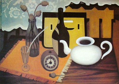 Buy paintings. Still life with tea-kettle, Karakashev Vilen. Surrealist Art. Oil painting