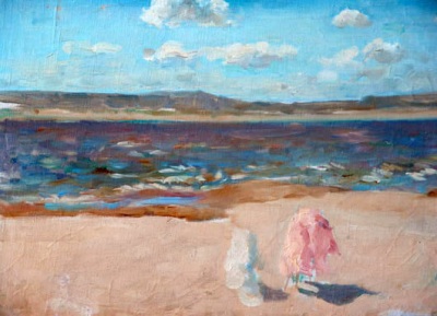 Buy paintings. On the sketch, Gurov Vladimir. Seascape. Oil painting