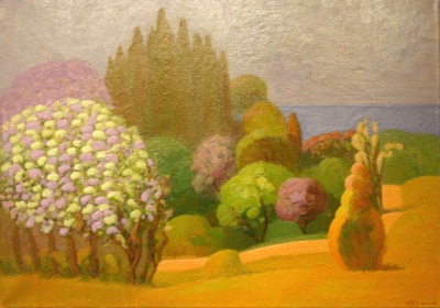 Buy paintings. Landscape, Konnov Mikhail. Landscape. Oil painting