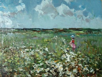 Buy paintings. In the flower's power, Bubnov Yury. Landscape. Oil painting