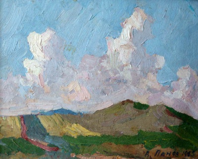 Buy paintings. Rain over the Hopyor, Panov Aleksey. . 