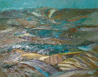 Buy paintings. Mountains, Salyamov Rashid. Landscape. Oil painting