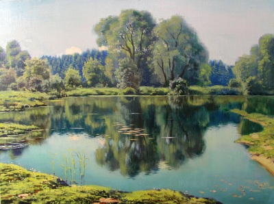 Buy paintings. Gulf, Khisamov Aidar. Landscape. Oil painting