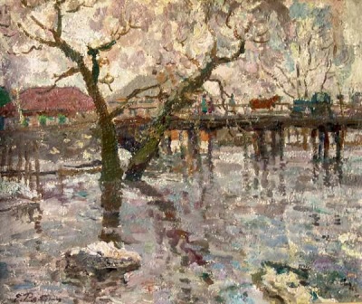 Buy paintings. Overflow, Ryabinsky Evgeny. Landscape. Oil painting