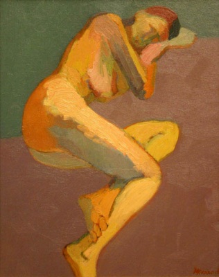 Buy paintings. Sleep, Konnov Mikhail. Naked body. Oil painting