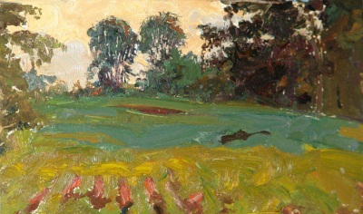 Buy paintings. Entering the forest, Belanovitch Vladimir. Landscape. Oil painting