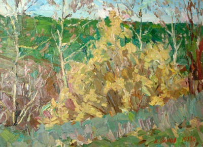 Buy paintings. Autumn sketch, Panov Aleksey. . 