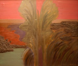 Buy paintings. Crimson sunset, Konnov Mikhail. Landscape. Oil painting