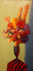 Buy paintings. Bouquet, Konnov Mikhail. Flowers. Oil painting