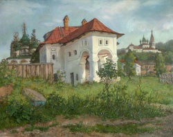 Продажа картин. Дом кузнеца, Селиванова Юлия. Городской пейзаж. Масло