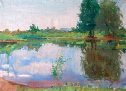 Buy paintings. Landscape, Gurov Vladimir. Landscape. Oil painting