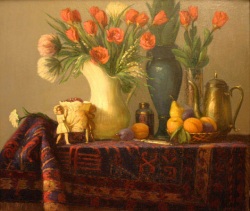 Buy paintings. Still life on the carpet, Konnov Mikhail. Still-life. Oil painting