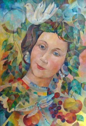 Buy paintings. Summer, Orlov Vadim. Portrait. Oil painting