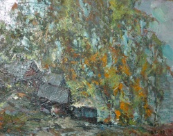 Buy paintings. High bank, Bubnov Yury. Landscape. Oil painting